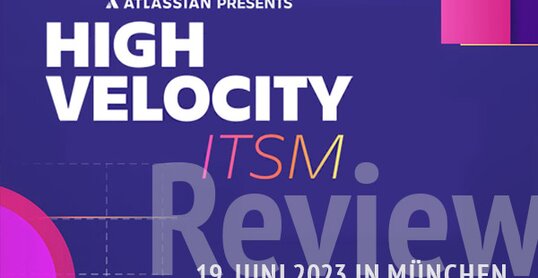 Atlassian Team Tour - High Velocity ITSM - catworkx als Sponsor mit Vortrag dabei