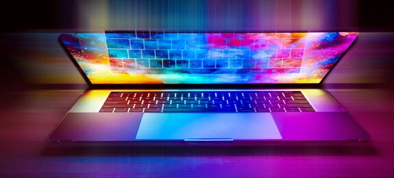 Laptop für Endpoint Cloud Security