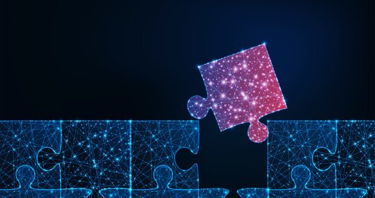 Puzzle zur Visualisierung von Enterprise Application Integration (EAI) 